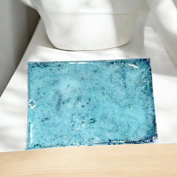 Men’s ocean cologne HANDMADE soap goat milk & coconut oil 2x3 inch 4oz - Picture 1 of 3